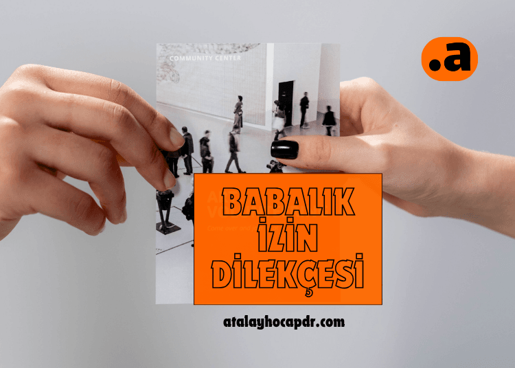 MEB Babalık İzin dilekçesi Örneği atalayhocapdr.com